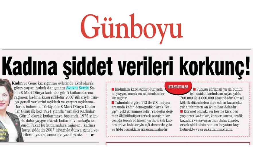 Günboyu - Kadına Şiddet Verileri Korkunç!